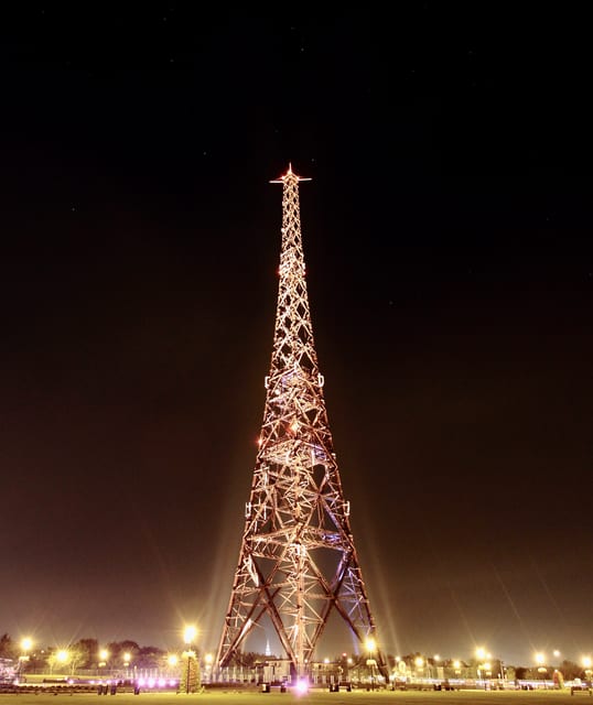 The radio tower at Gleiwitz, connected with the false-flag incident of 31 August 1939.