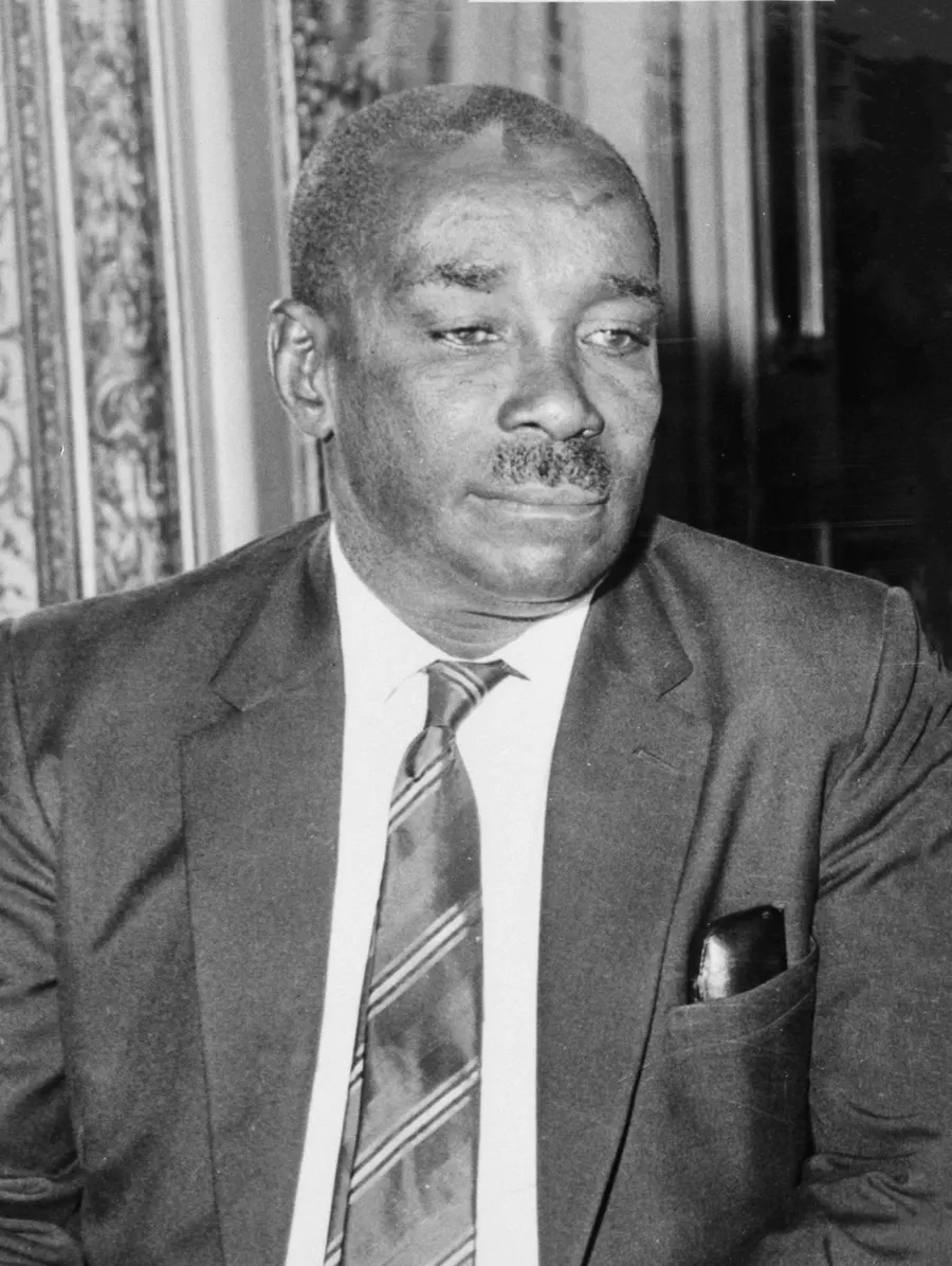 Abeid Amani Karume, Zanzibar's president, who became the union's first vice-president, photographed in 1964.