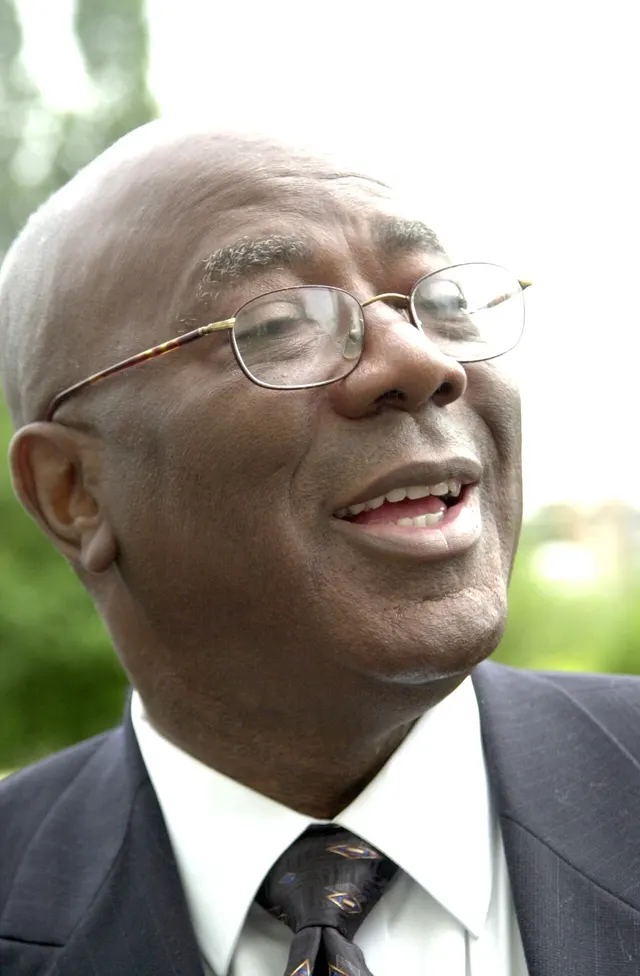 Ahmad Tejan Kabbah, president of Sierra Leone, in 2002.