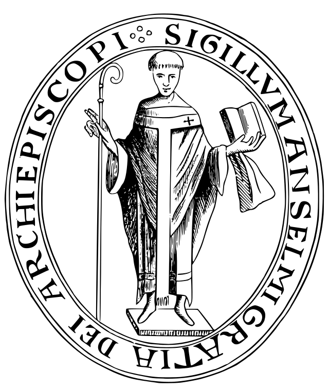 The seal of Anselm as Archbishop of Canterbury.
