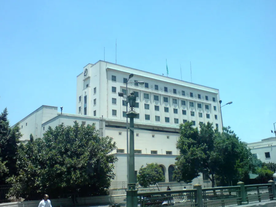 The headquarters of the Arab League in Cairo, 2008.