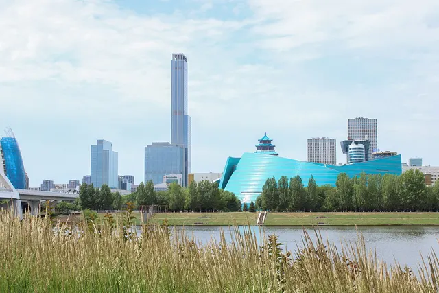 Astana, capital of Kazakhstan since 1997.