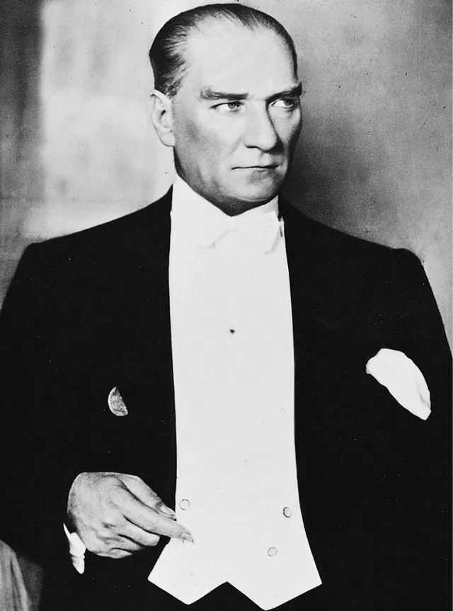 Mustafa Kemal Atatürk.
