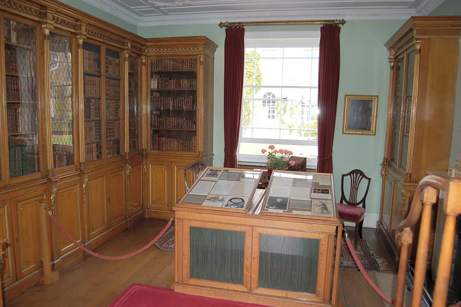 The laboratory at Bowood House in Wiltshire, the room where Joseph Priestley made oxygen in 1774