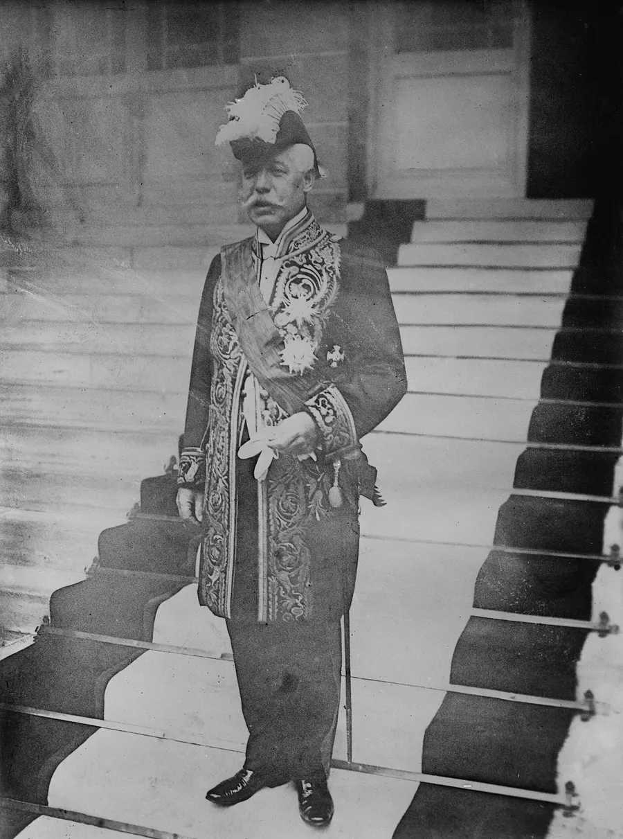 Baron Wilhelm von Schoen, the German ambassador in Paris, who delivered Germany's declaration of war to the French government