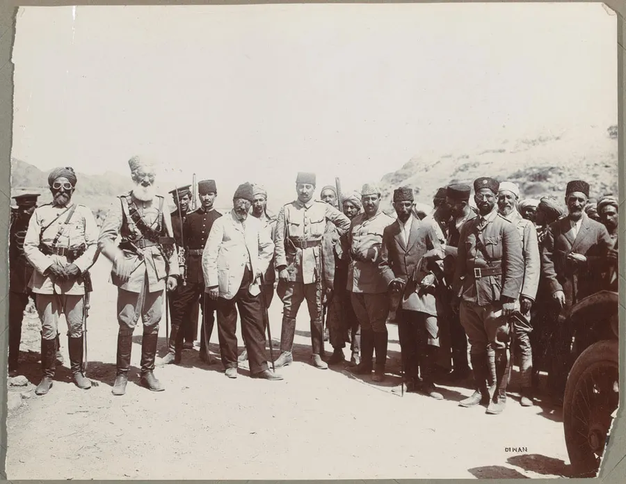 Afghan delegates to the peace talks with British India in 1919