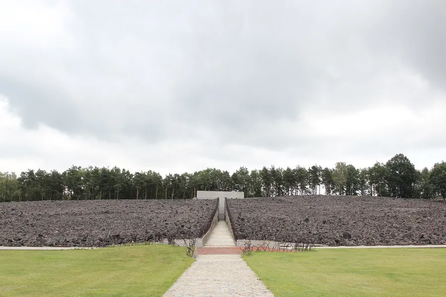 The memorial at Bełżec, 2018.