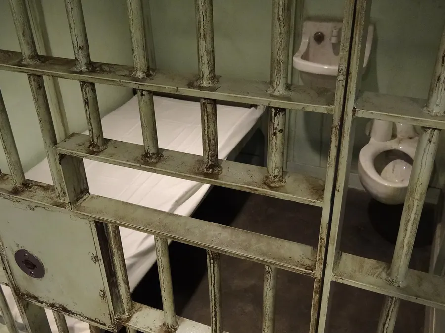 A recreation of King's Birmingham jail cell at the National Civil Rights Museum in Memphis.