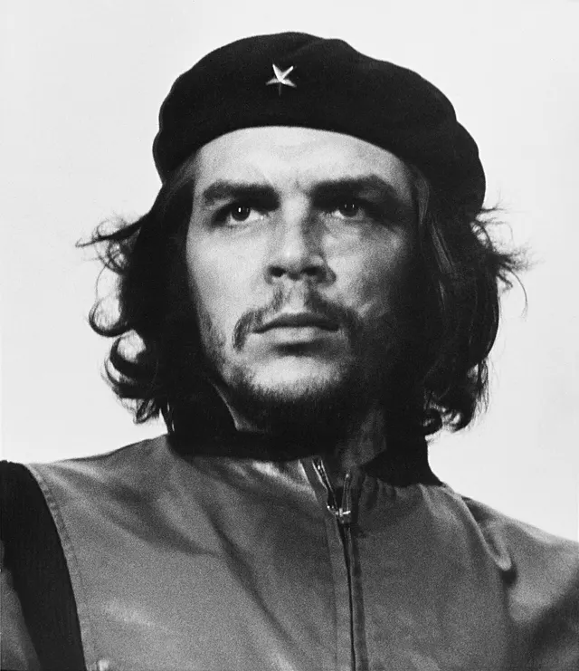 Alberto Korda's 1960 photograph of Che Guevara, taken in Havana.