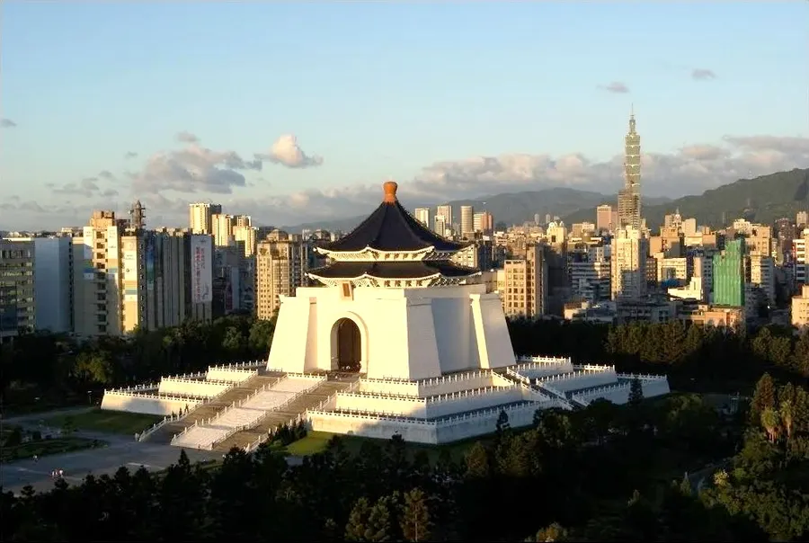 The National Chiang Kai-shek Memorial Hall in Taipei, 2010.