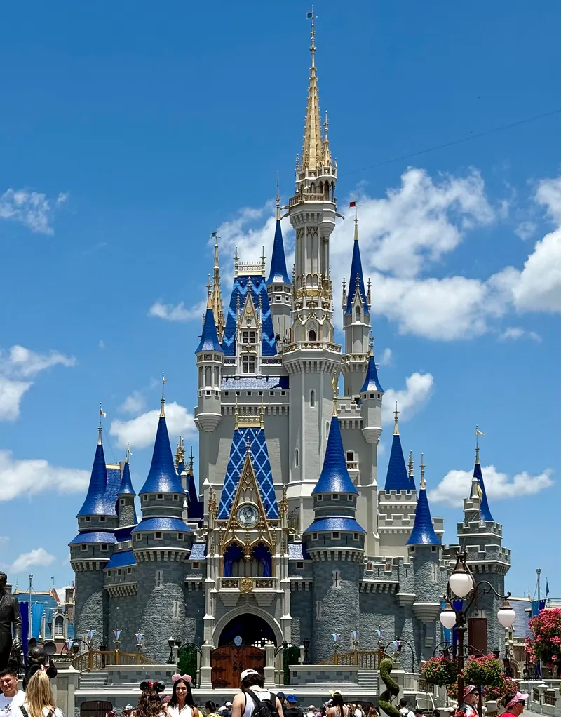 Cinderella Castle at the Magic Kingdom, Walt Disney World.