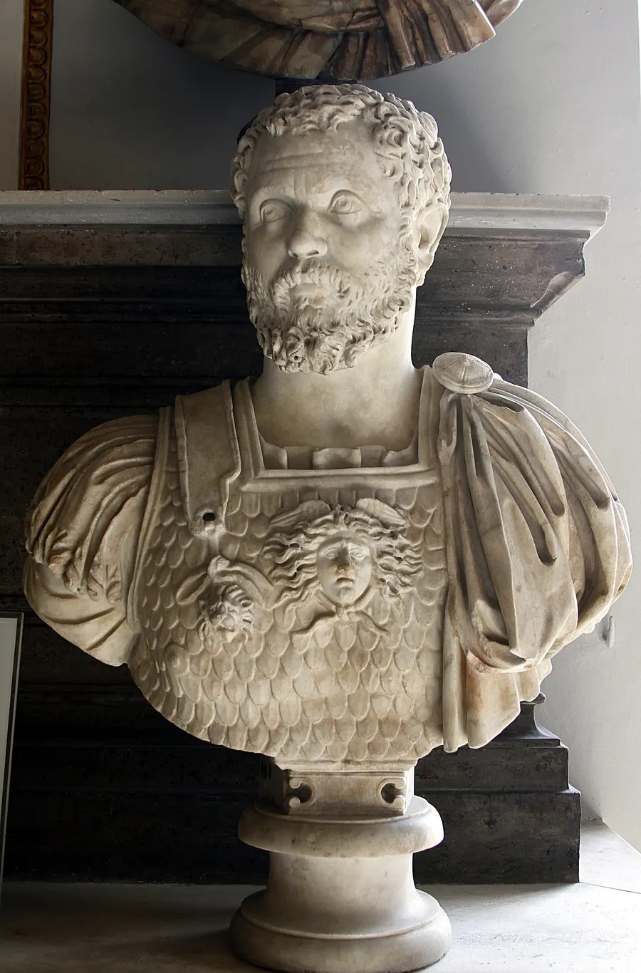 Bust of Clodius Albinus in the Capitoline Museums, Rome.