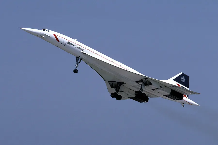 British Airways Concorde G-BOAC.