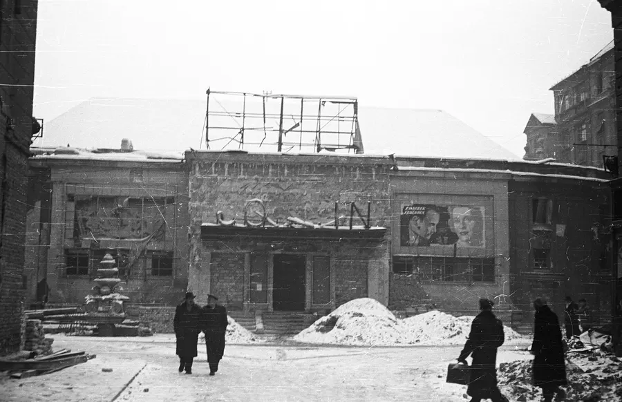 The Corvin Passage in Budapest, the centre of the fighting in 1956.