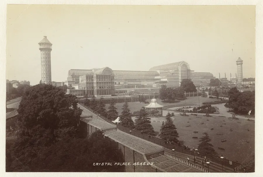 The Crystal Palace at Sydenham, where the Handel Festival was held