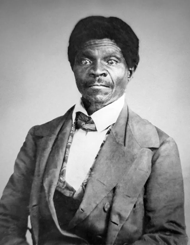Dred Scott, photographed around the time of the case, about 1857.