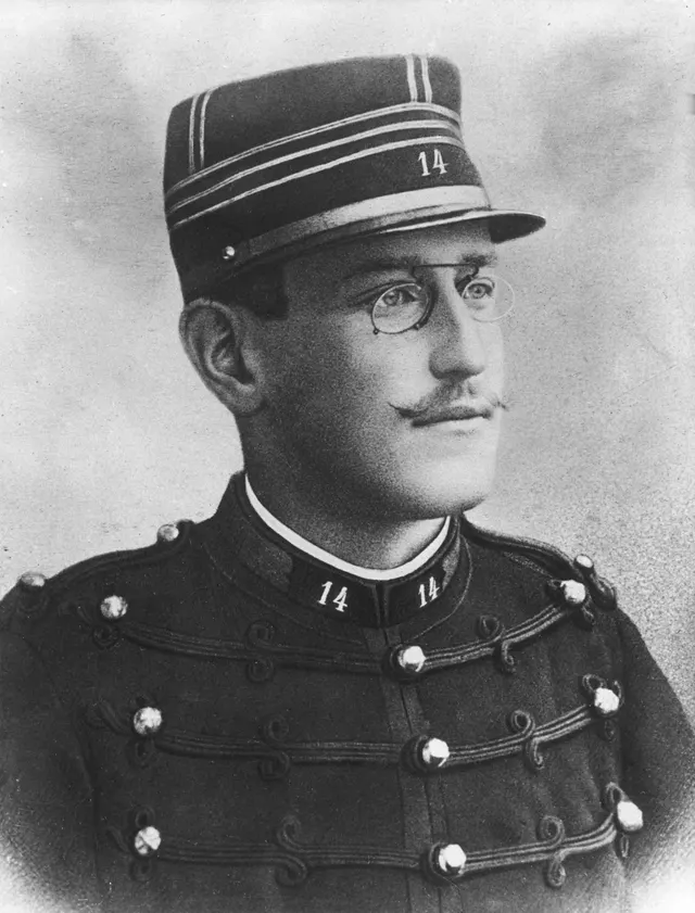 Captain Alfred Dreyfus, about 1894.