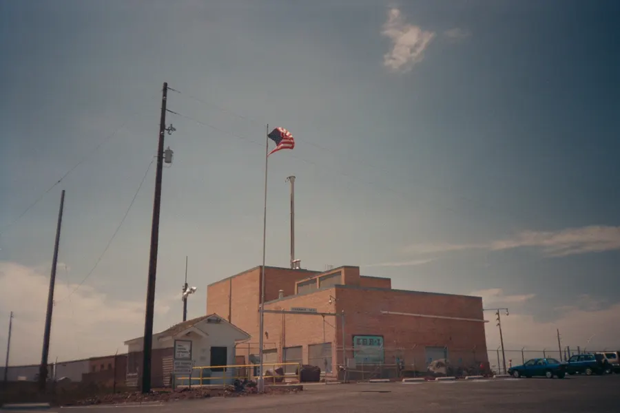 The Experimental Breeder Reactor I building in Idaho, now a museum.