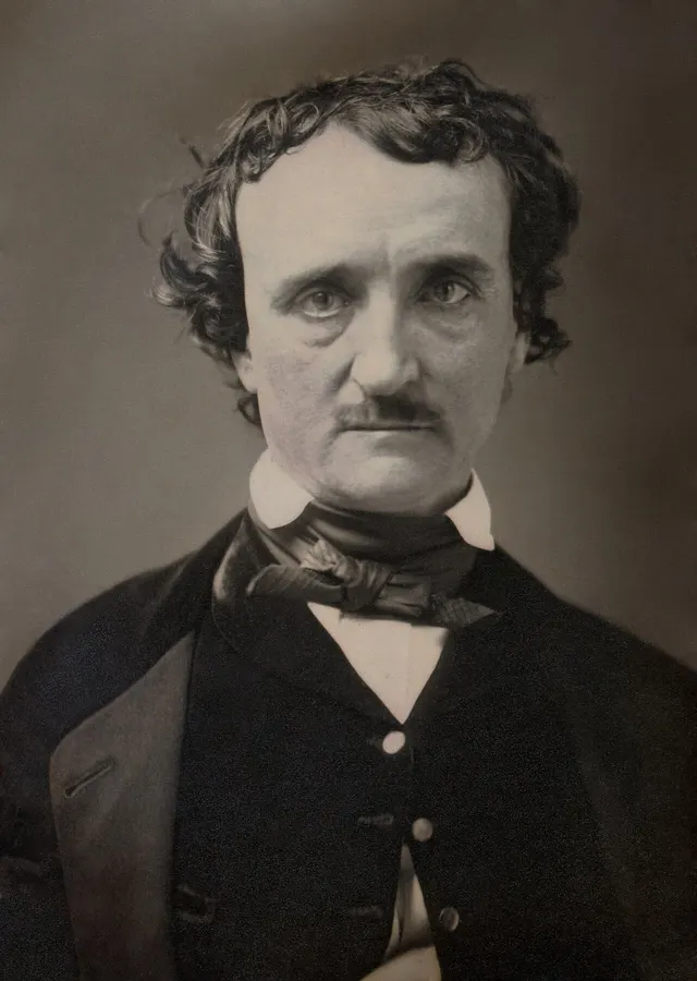 Edgar Allan Poe, photographed in 1849, the year he died.