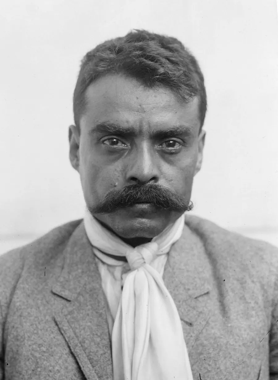 Emiliano Zapata, photographed by Agustín Casasola.
