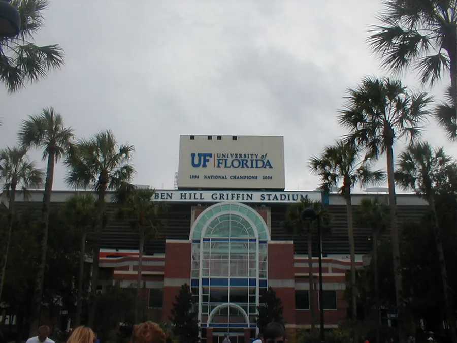 Florida Field, the University of Florida football stadium in Gainesville