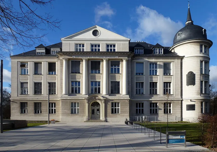 The Hahn-Meitner building in Berlin-Dahlem, named after Otto Hahn and Lise Meitner.