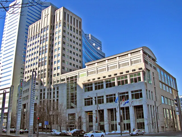 The headquarters of the International Civil Aviation Organization in Montreal.