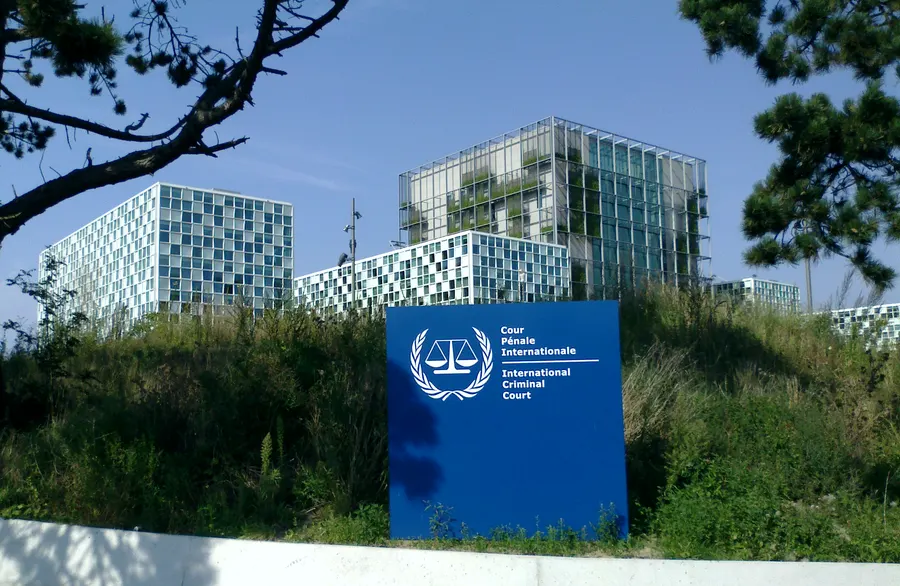 The International Criminal Court's permanent building in The Hague, 2016.