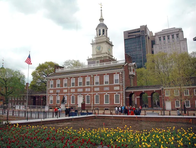 Independence Hall in Philadelphia, where the convention met.