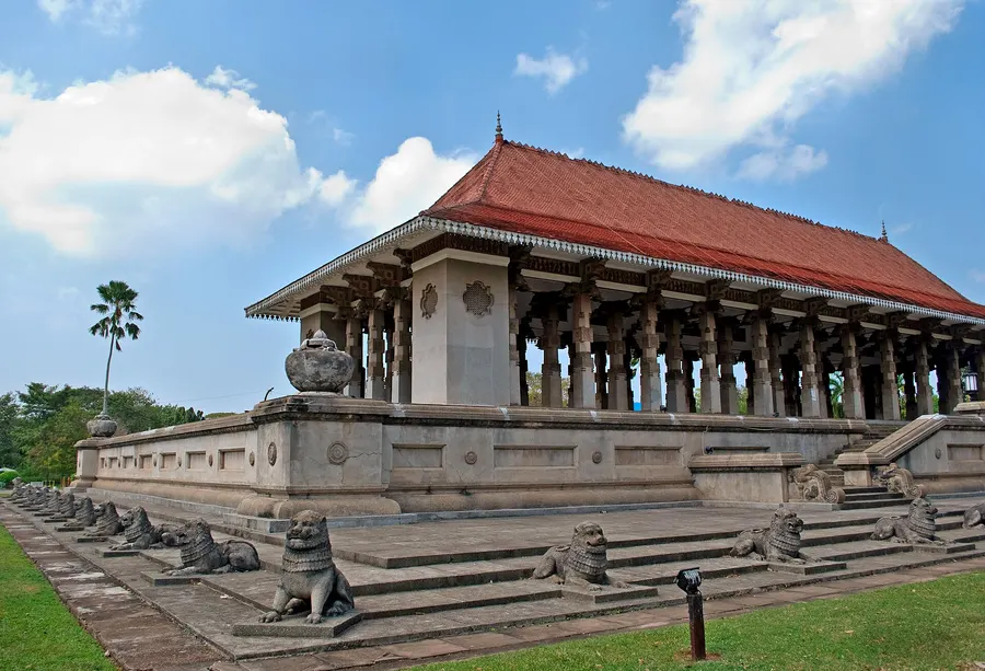 The Independence Memorial Hall in Colombo, built to commemorate the independence of 1948.