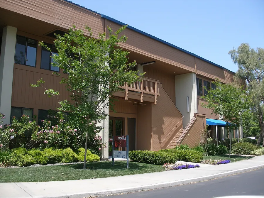 Mozilla's former headquarters in Mountain View, California