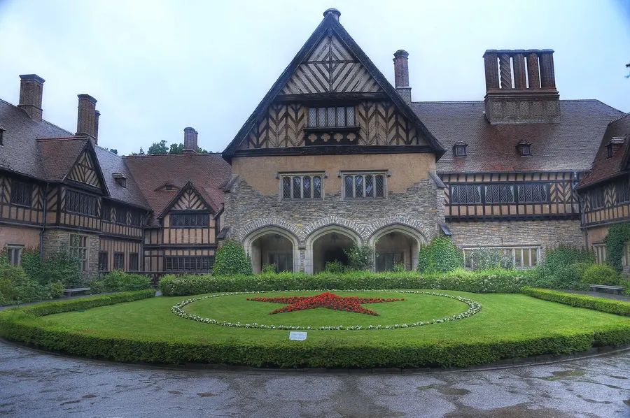 Cecilienhof palace in Potsdam, where the Allied leaders met in July 1945