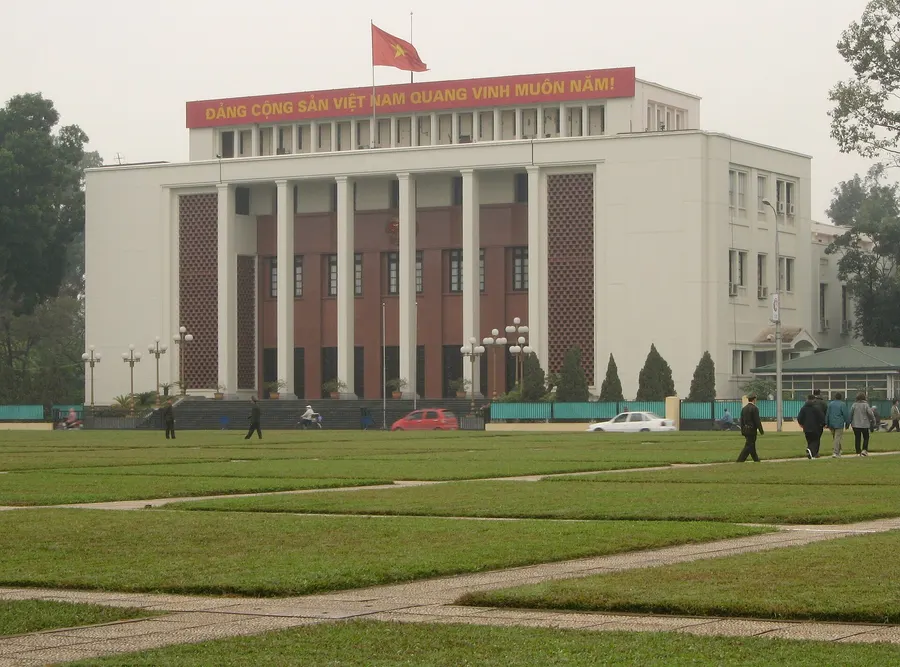 Ba Đình Hall in Hanoi, for many years the meeting place of Vietnam's National Assembly