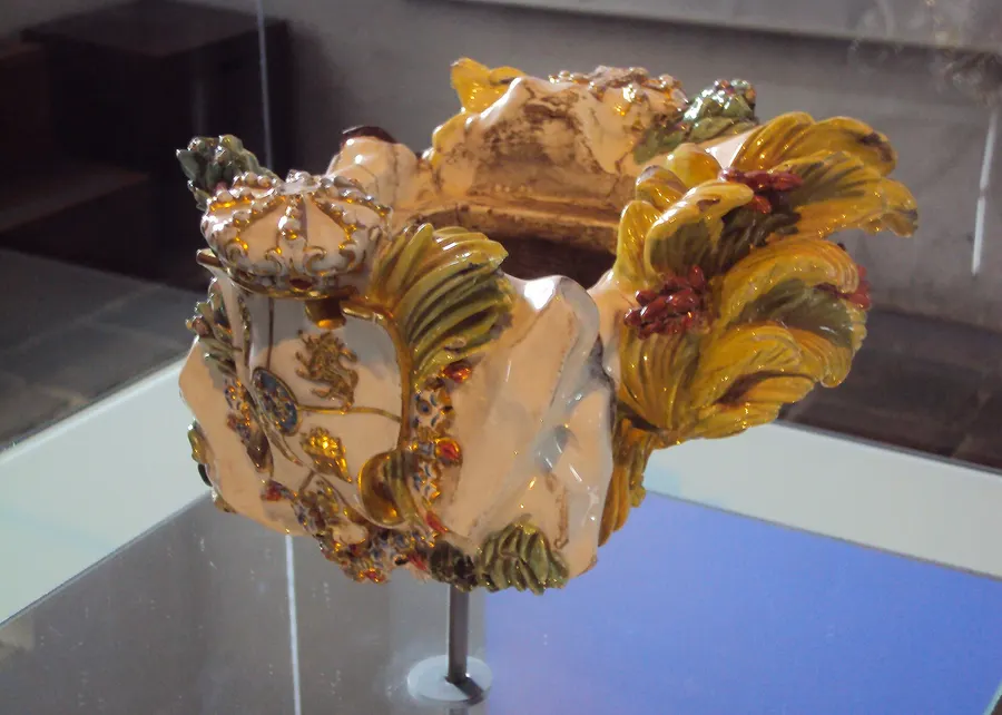 The Florero de Llorente, the ornament said to have started the quarrel of 20 July 1810, on display in the Museo de la Independencia in Bogotá