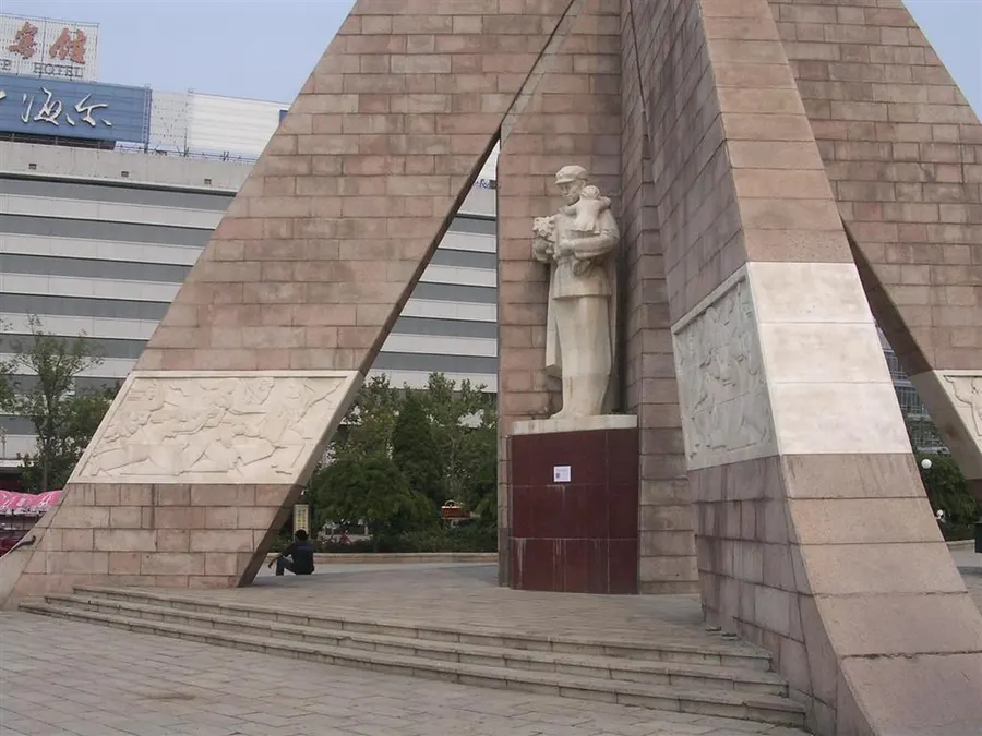 The Tangshan Earthquake Memorial in the rebuilt city