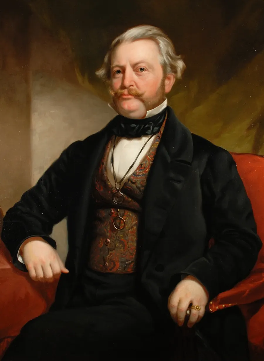 Townsend Harris, the first American consul general in Japan, painted by James Bogle in 1855