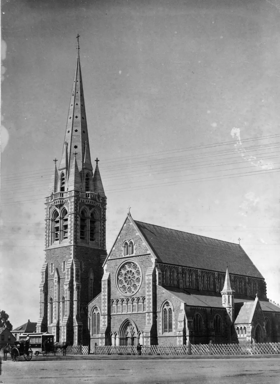ChristChurch Cathedral in the 1880s, the church at the heart of the city