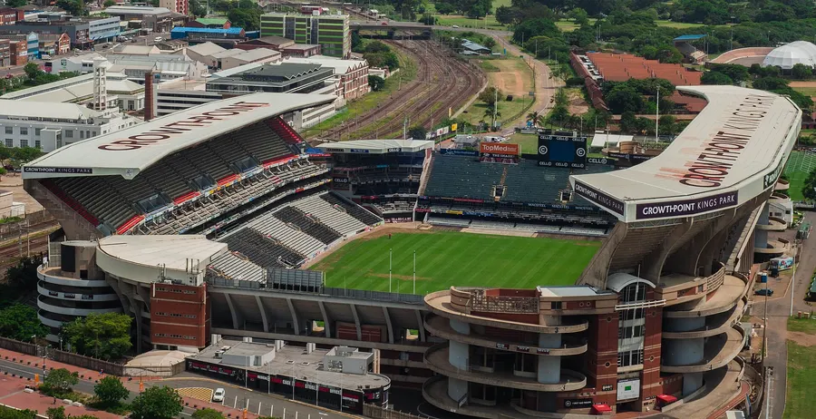 Kings Park Stadium in Durban, the venue of the African Union's launch in 2002