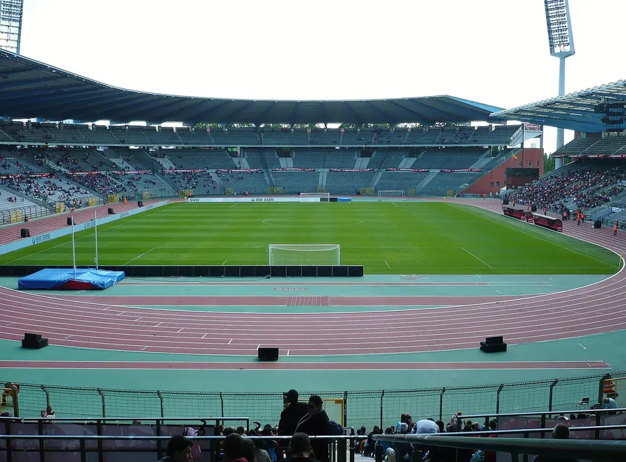 The stadium in Brussels, then called the Heysel, where the 1972 European Championship final was played (photographed in 2013)