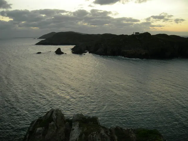 The entrance to Baltimore harbour in west Cork