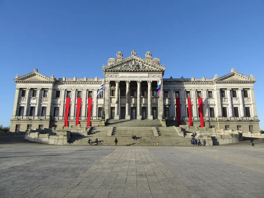 The Legislative Palace in Montevideo, home of Uruguay's parliament
