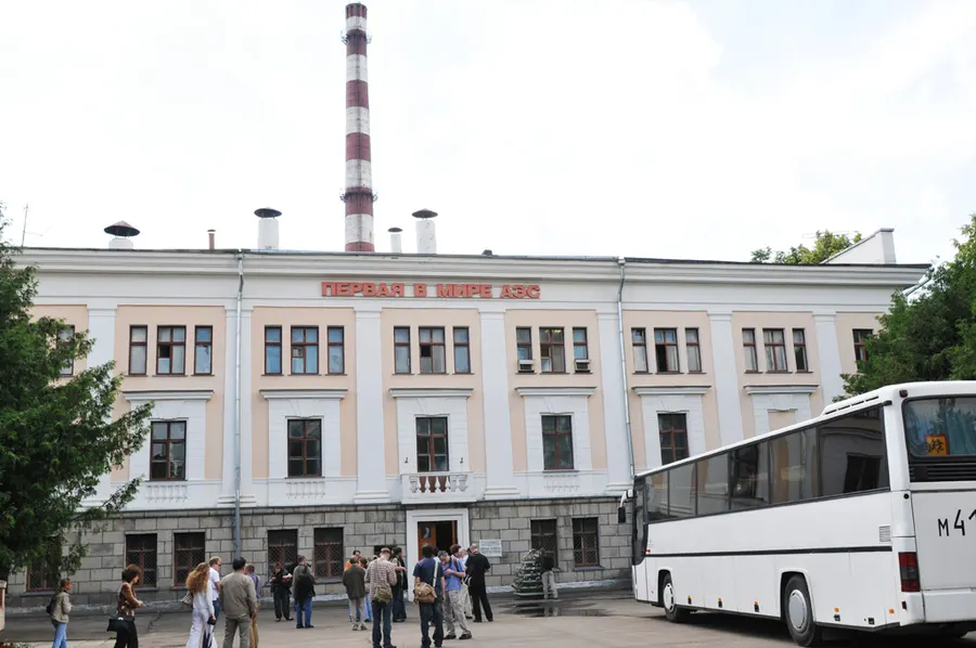 The Obninsk nuclear power station in 2009, after it closed and became a museum