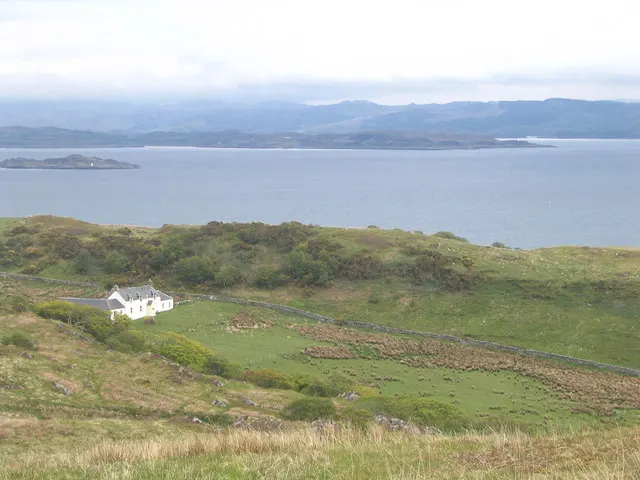 Barnhill, the remote farmhouse on the Scottish island of Jura where Orwell wrote most of Nineteen Eighty-Four