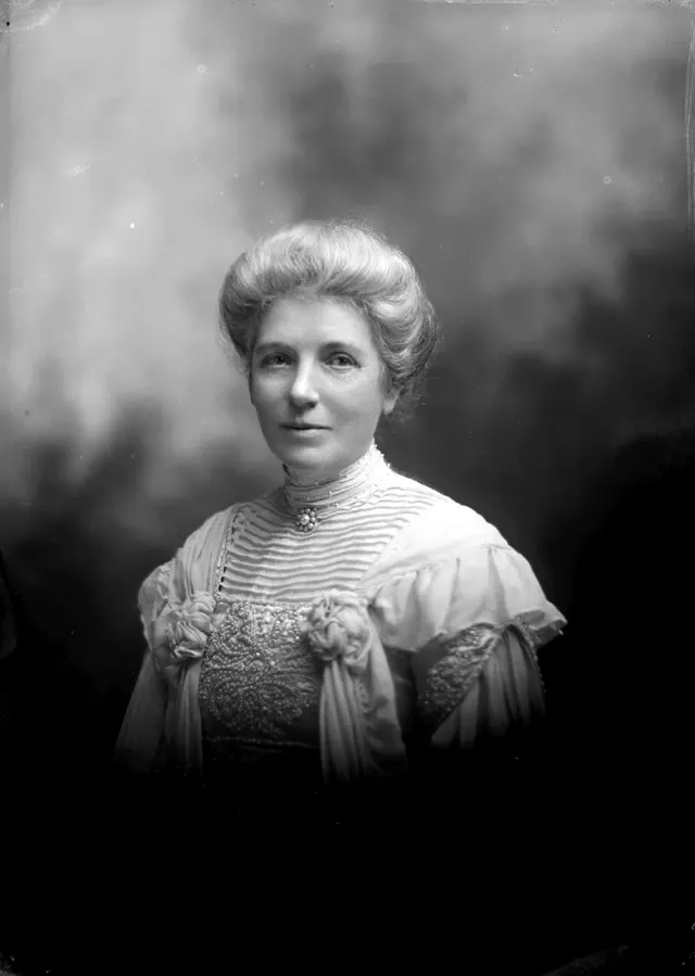 Kate Sheppard, leader of the New Zealand suffrage campaign.