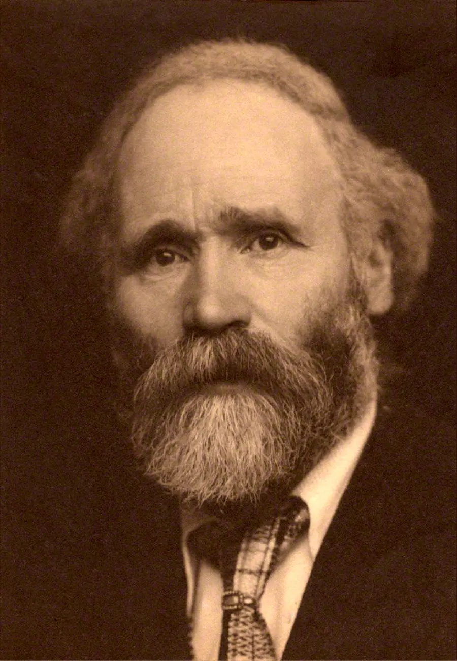Keir Hardie, a founder of the committee, photographed by George Charles Beresford in 1905.