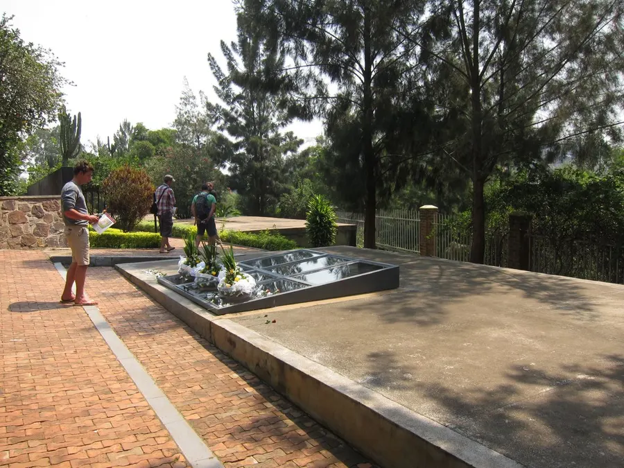 Graves at the Kigali Genocide Memorial in Rwanda's capital