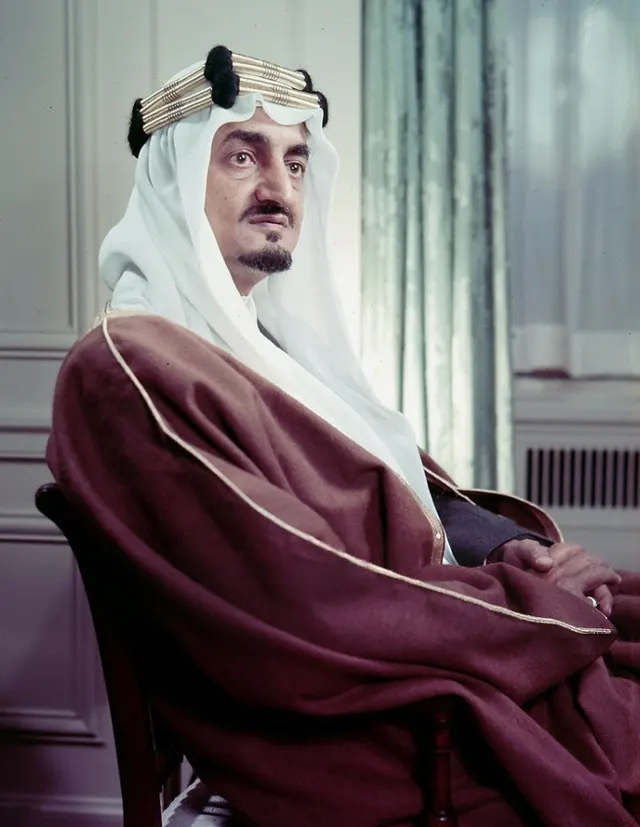 King Faisal of Saudi Arabia.