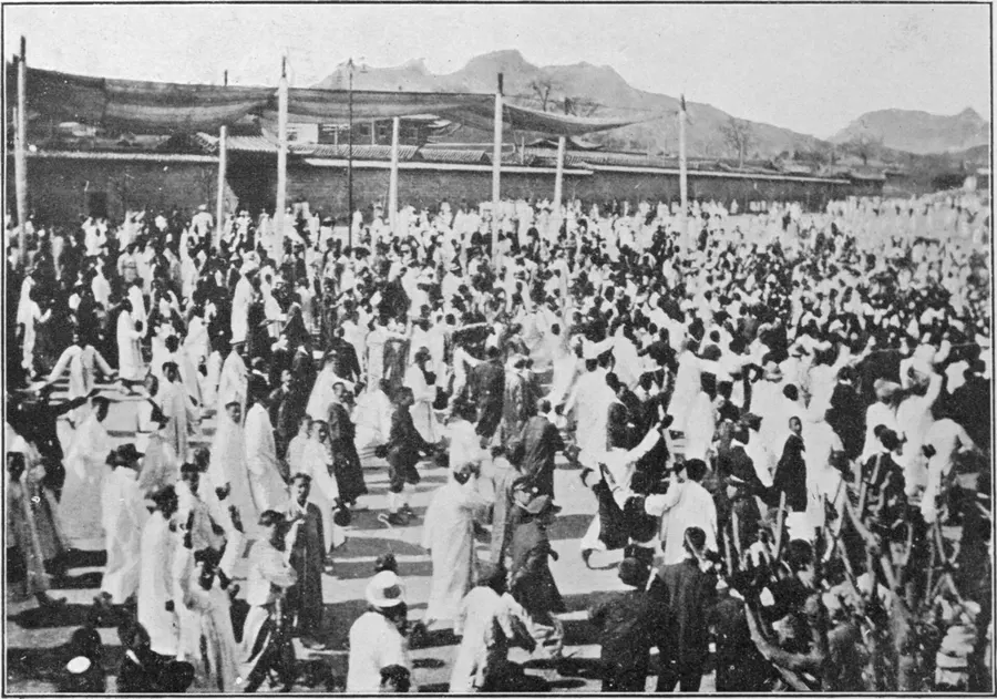 A peaceful independence demonstration in Seoul, March 1919.