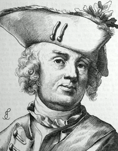 Field Marshal Kurt von Schwerin, killed at Prague, in a 19th-century engraving.