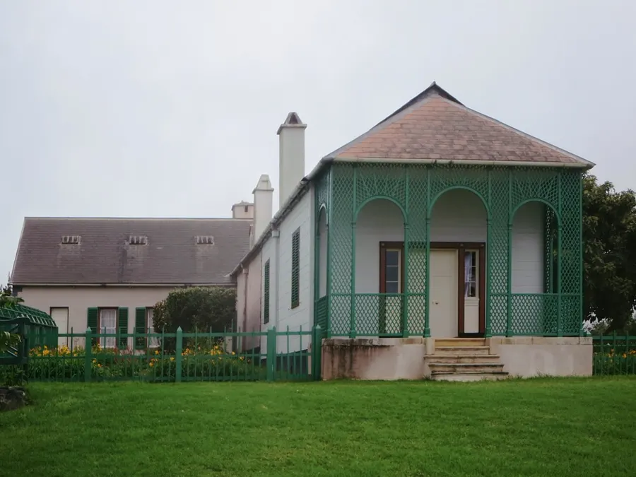 Longwood House on St Helena, where Napoleon lived from December 1815 until his death.